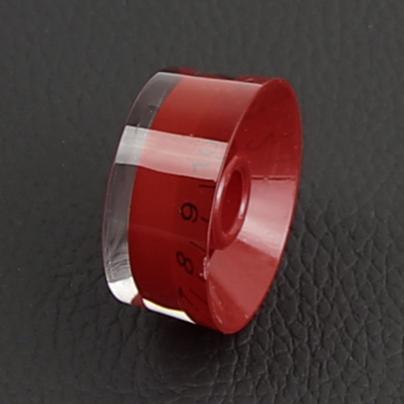 FLEOR 4pcs Red Guitar Knobs Top Hat Volume Tone Speed Control Knob for Electric Guitar Parts - Image 3